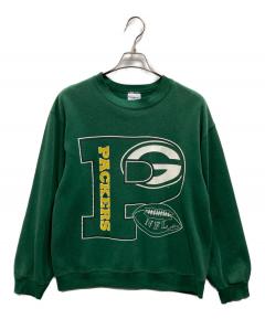 中古・古着通販】Hanes (ヘインズ) ロゴスウェット ブラック サイズ