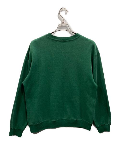 Hanes（ヘインズ）Hanes (ヘインズ) プリントスウェット グリーン サイズ:Lの古着・服飾アイテム