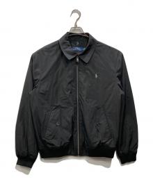 POLO RALPH LAUREN（ポロ・ラルフローレン）の古着「パッカブルハリントンジャケット」｜ブラック
