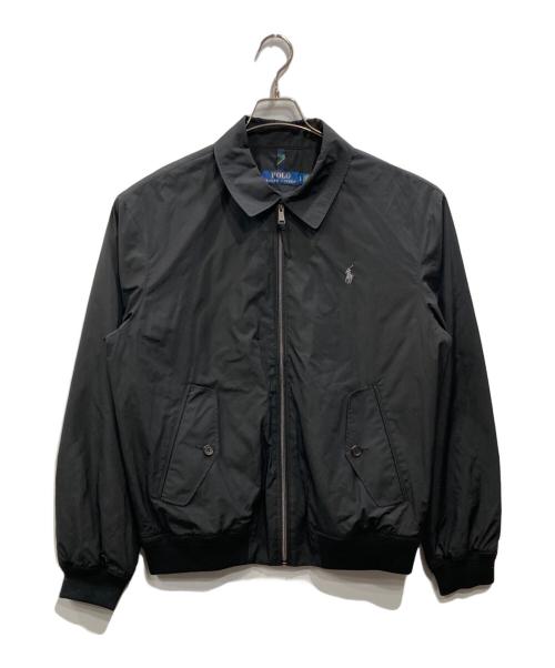 POLO RALPH LAUREN（ポロ・ラルフローレン）POLO RALPH LAUREN (ポロ・ラルフローレン) パッカブルハリントンジャケット ブラック サイズ:Lの古着・服飾アイテム