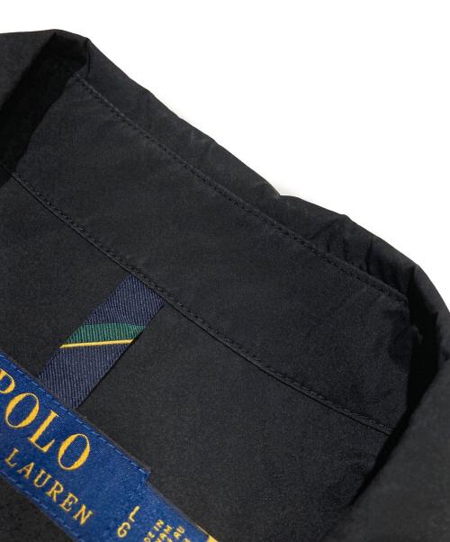 POLO RALPH LAUREN（ポロ・ラルフローレン）POLO RALPH LAUREN (ポロ・ラルフローレン) パッカブルハリントンジャケット ブラック サイズ:Lの古着・服飾アイテム