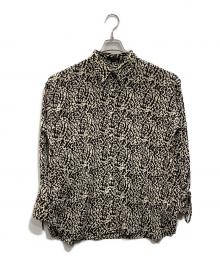 JEANASIS（ジーナシス）の古着「カフスシルキーシャツ」｜ブラック