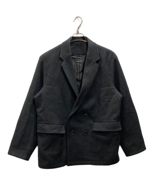 JOURNAL STANDARD relume（ジャーナルスタンダード レリューム）JOURNAL STANDARD relume (ジャーナルスタンダード レリューム) ハイランド ウール オーバー ジャケット ダークグレー サイズ:Mの古着・服飾アイテム