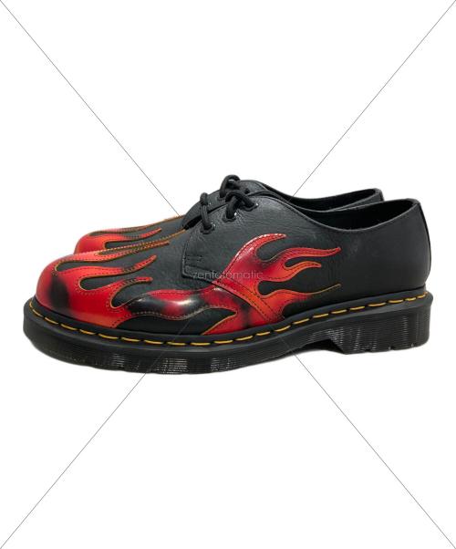 Dr.Martens（ドクターマーチン）Dr.Martens (ドクターマーチン) 1461 FLAME 3 ホール シューズ ブラック サイズ:26㎝の古着・服飾アイテム