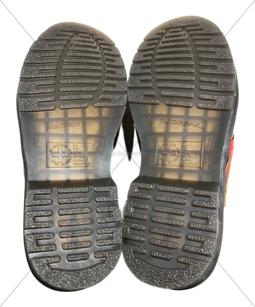 Dr.Martens（ドクターマーチン）Dr.Martens (ドクターマーチン) 1461 FLAME 3 ホール シューズ ブラック サイズ:26㎝の古着・服飾アイテム