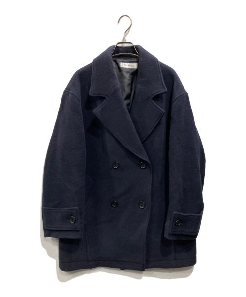 THE PAUSE（ザポーズ）THE PAUSE (ザポーズ) ミドルPコート ネイビー サイズ:Fの古着・服飾アイテム