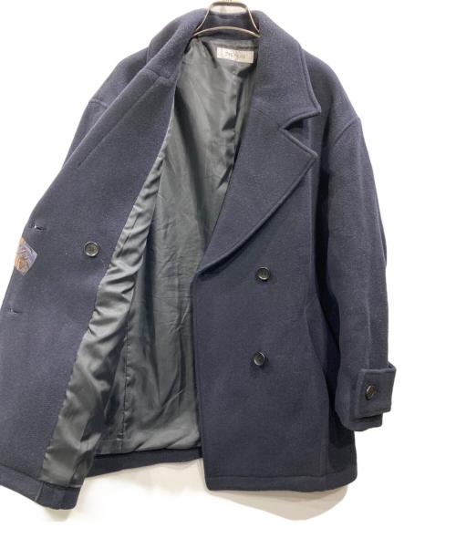 THE PAUSE（ザポーズ）THE PAUSE (ザポーズ) ミドルPコート ネイビー サイズ:Fの古着・服飾アイテム