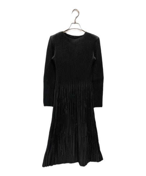 SPECCHIO（スペッチオ）SPECCHIO (スペッチオ) 長袖ワンピース ブラック サイズ:40の古着・服飾アイテム