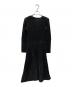 SPECCHIO（スペッチオ）の古着「長袖ワンピース」｜ブラック