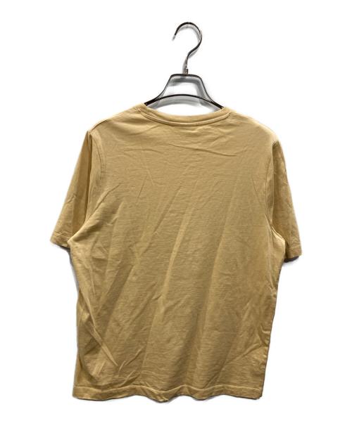 maison kitsune（メゾンキツネ）MAISON KITSUNE (メゾンキツネ) スピーディ フォックス パッチ コンフォート Tシャツ カーキ サイズ:SIZE XSの古着・服飾アイテム