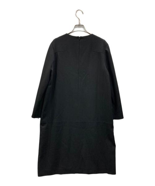 HaaT（ハート）Haat (ハート) ブラウスワンピース ブラック サイズ:2の古着・服飾アイテム