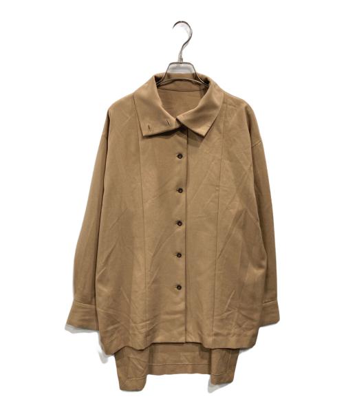RIM.ARK（リムアーク）RIM.ARK (リムアーク) Stand collar over SH ベージュ サイズ:FREEの古着・服飾アイテム