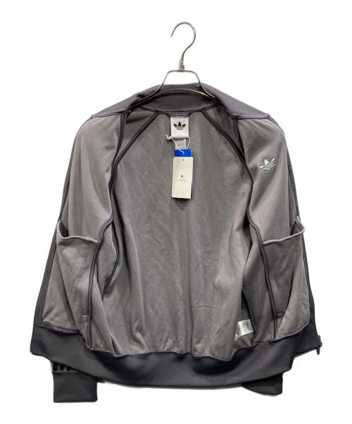 adidas Originals（アディダスオリジナル）adidas originals (アディダスオリジナル) ベロア トラックトップ グレー サイズ:Mの古着・服飾アイテム