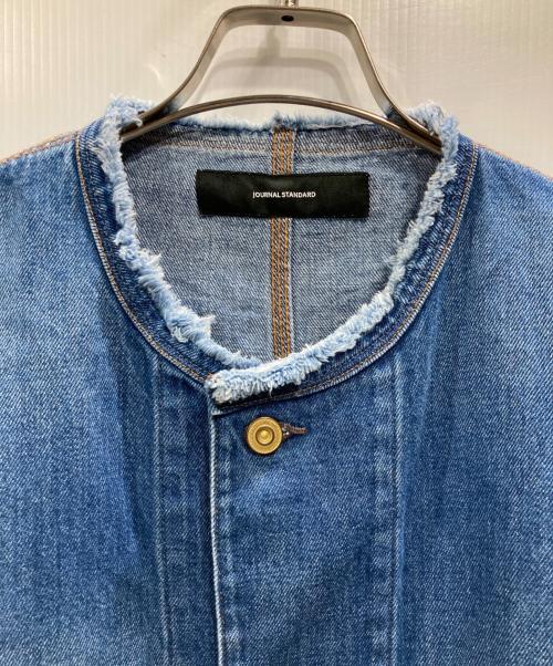 JOURNAL STANDARD（ジャーナルスタンダード）JOURNAL STANDARD (ジャーナルスタンダード) デニムカバーオール インディゴ サイズ:Fの古着・服飾アイテム