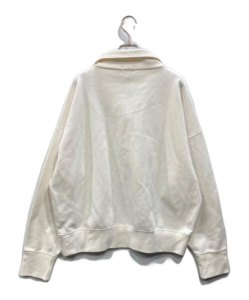 POLO RALPH LAUREN（ポロ・ラルフローレン）POLO RALPH LAUREN (ポロ・ラルフローレン) ハーフジップスウェット ホワイト サイズ:XLの古着・服飾アイテム