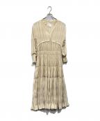 Ameriアメリ）の古着「SHIRRING PLEATS DRESS」｜アイボリー