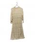 Ameri (アメリ) SHIRRING PLEATS DRESS アイボリー サイズ:M：4000円