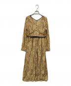 Ameriアメリ）の古着「2WAY LAYLA LACE DRESS」｜イエロー