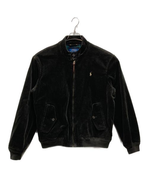 POLO RALPH LAUREN（ポロ・ラルフローレン）POLO RALPH LAUREN (ポロ・ラルフローレン) コーデュロイハリントジャケット ダークブラウン サイズ:Lの古着・服飾アイテム