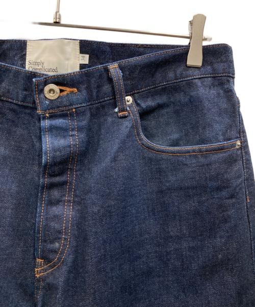 SIMPLY COMPLICATED（シンプリーコンプリケイティド）Simply Complicated (シンプリーコンプリケイティド) バギーデニムパンツ インディゴ サイズ:W34の古着・服飾アイテム