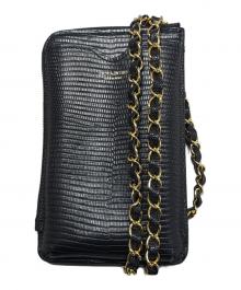 VIOLAd'ORO（ヴィオラドーロ）の古着「ショルダーウォレット」｜ブラック