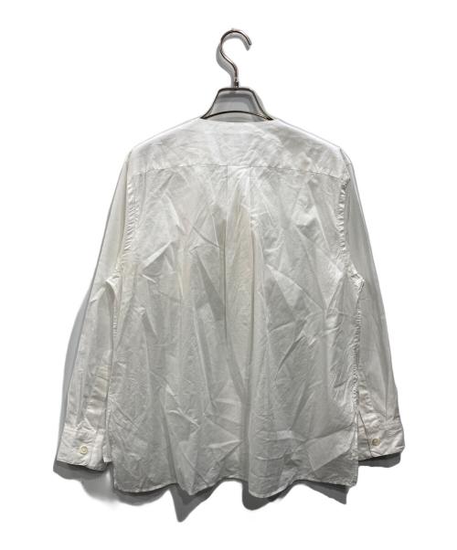 MARGARET HOWELL（マーガレットハウエル）MARGARET HOWELL (マーガレットハウエル) ボウタイブラウス ホワイト サイズ:1の古着・服飾アイテム