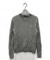 POLO RALPH LAUREN（ポロ・ラルフローレン）の古着「ケーブルニット」｜グレー