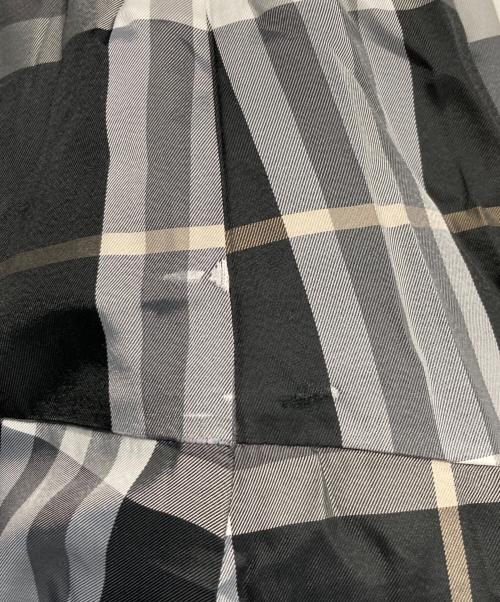 BURBERRY BLUE LABEL（バーバリー ブルー レーベル）BURBERRY BLUE LABEL (バーバリー ブルー レーベル) ウールトレンチコート グレー サイズ:38の古着・服飾アイテム
