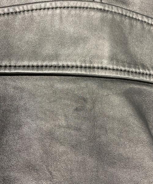 COACH（コーチ）COACH (コーチ) ライダースジャケット ブラック サイズ:Sの古着・服飾アイテム