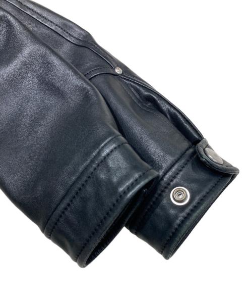 COACH（コーチ）COACH (コーチ) ライダースジャケット ブラック サイズ:Sの古着・服飾アイテム