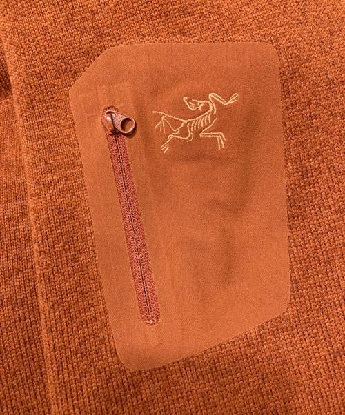 ARC'TERYX（アークテリクス）ARC'TERYX (アークテリクス) COVERT CARDIGAN オレンジ サイズ:Mの古着・服飾アイテム