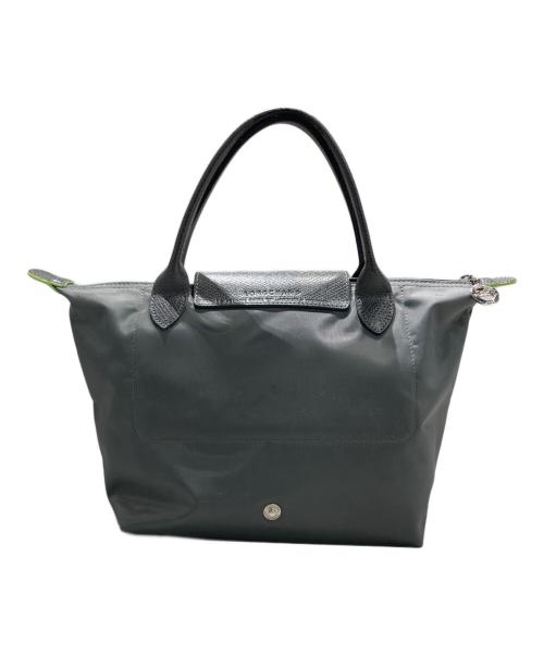 LONGCHAMP（ロンシャン）LONGCHAMP (ロンシャン) トップハンドルバッグ グレーの古着・服飾アイテム