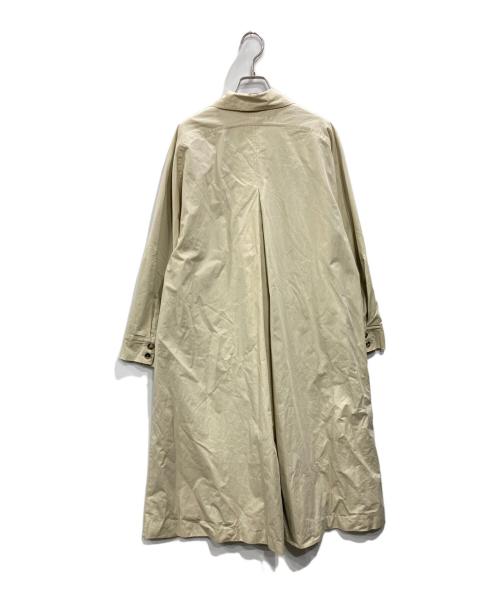 ALYSI（アリジ）ALYSI (アリジ) 比翼コート ベージュ サイズ:ITALIA 40の古着・服飾アイテム