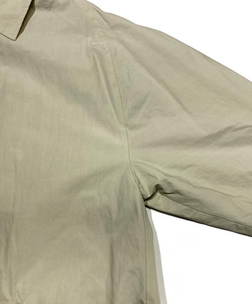 ALYSI（アリジ）ALYSI (アリジ) 比翼コート ベージュ サイズ:ITALIA 40の古着・服飾アイテム