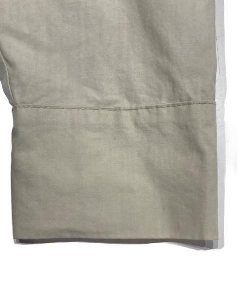 ALYSI（アリジ）ALYSI (アリジ) 比翼コート ベージュ サイズ:ITALIA 40の古着・服飾アイテム