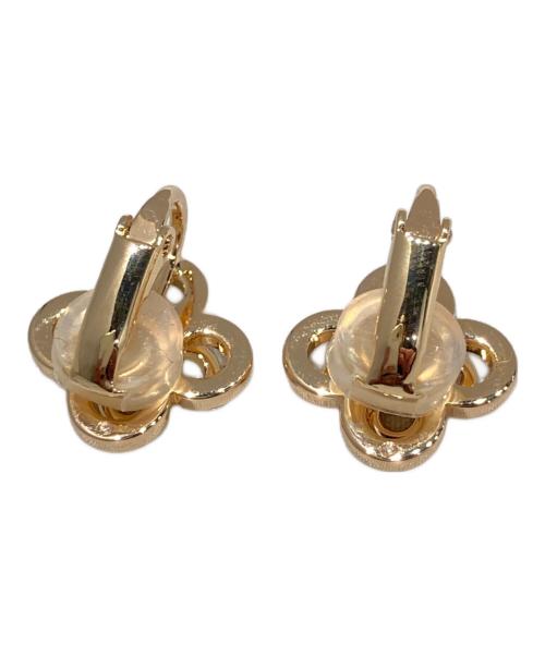 TORY BURCH（トリーバーチ）TORY BURCH (トリーバーチ) Kira Clover Stacked Clip ゴールド サイズ:-の古着・服飾アイテム