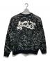 A BATHING APE (ア ベイシング エイプ) MARBLING CAMO LOGO RELAXED FIT CREWNECK ブラック サイズ:L：15000円