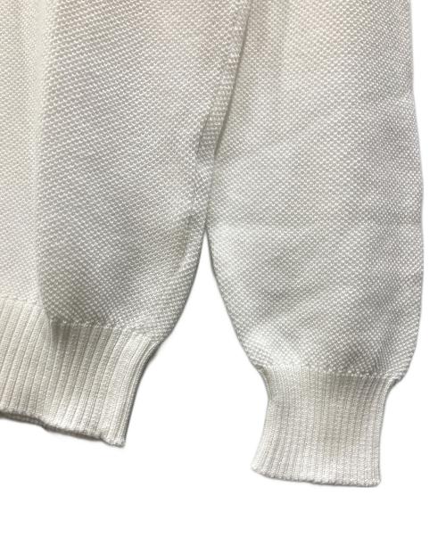 FEDELI（フェデーリ）FEDELI (フェデーリ) ス-ピマコットンニット ホワイト サイズ:不明の古着・服飾アイテム