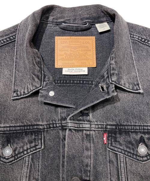 LEVI'S PReMIUM（リーバイス プレミアム）LEVI'S PReMIUM (リーバイス プレミアム) TYPEⅢトラッカージャケット ブラック サイズ:Lの古着・服飾アイテム