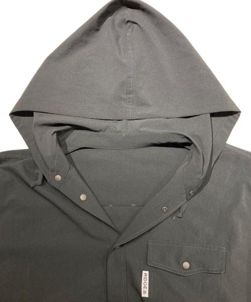 RIDGE MOUNTAIN GEAR（リッジマウンテン ギア）RIDGE MOUNTAIN GEAR (リッジマウンテン ギア) Hooded Long Sleeve Shirt グレー サイズ:Lの古着・服飾アイテム