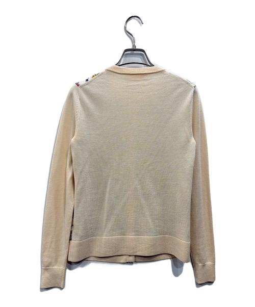 TORY BURCH（トリーバーチ）TORY BURCH (トリーバーチ) ニットカーディガン アイボリー サイズ:XXSの古着・服飾アイテム