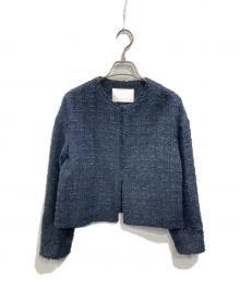 BALLSEY（ボールジィ）の古着「ツイードジャケット」｜ネイビー
