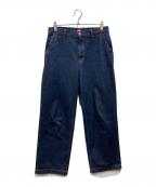 orderオーダー）の古着「loose denim pants one wash」｜インディゴ