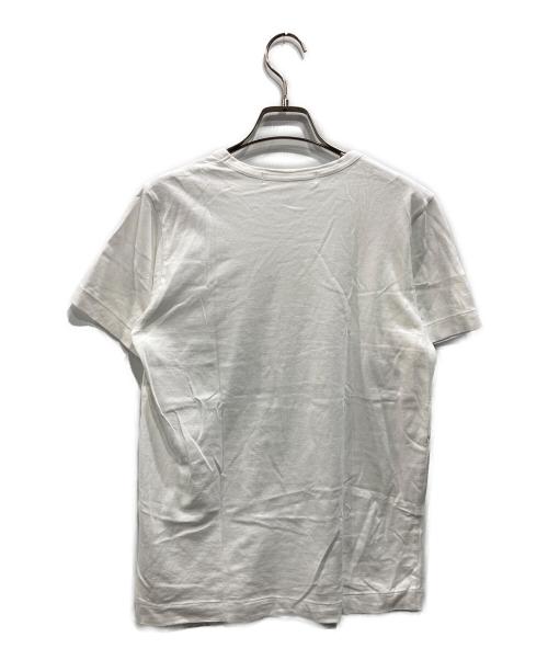 COMME des GARCONS COMME des GARCONS（コムデギャルソン コムデギャルソン）COMME des GARCONS COMME des GARCONS (コムデギャルソン コムデギャルソン) フラワープリントＴシャツ ホワイト サイズ:Mの古着・服飾アイテム