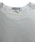 中古・古着 COMME des GARCONS COMME des GARCONS (コムデギャルソン コムデギャルソン) フリルヘムTシャツ ホワイト サイズ:M：6000円