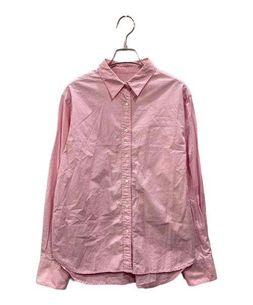 SLOBE IENA（スローブ イエナ）SLOBE IENA (スローブ イエナ) コットンブロードレギュラーシャツ ピンク サイズ:表記なしの古着・服飾アイテム