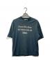 ACNE STUDIOS（アクネ ストゥディオズ）の古着「ダメージ加工Tシャツ」｜ブルー