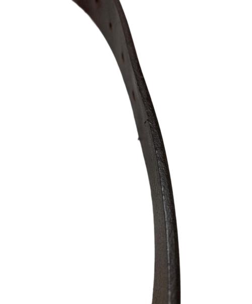 Calvin Klein（カルバンクライン）Calvin Klein (カルバンクライン) レザーベルト ブラウン サイズ:36の古着・服飾アイテム