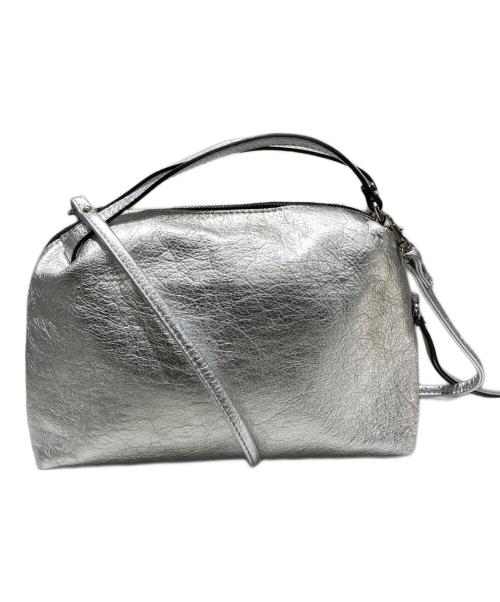 GIANNI CHIARINI（ジャンニ キアリーニ）GIANNI CHIARINI (ジャンニ キアリーニ) ハンドバッグ シルバーの古着・服飾アイテム