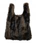Whim Gazette (ウィムガゼット) エコファーBAG ブラック：8000円